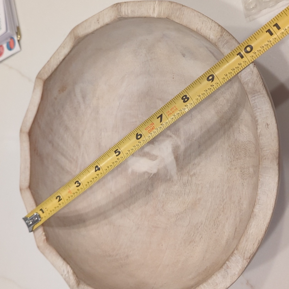 Rustic Wooden Bowl - Picture 4 of 8